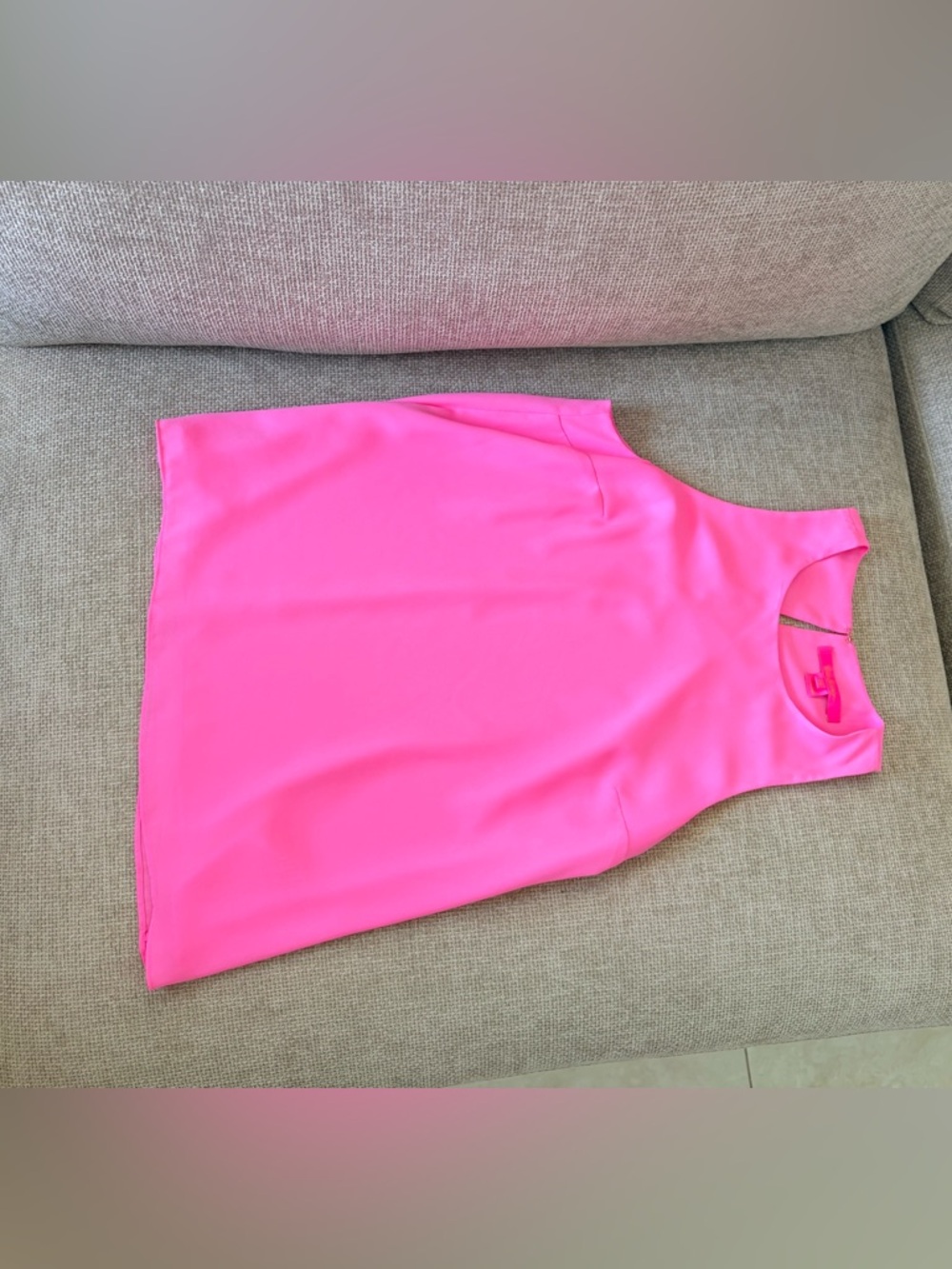 Lilly Pulitzer Hot Pink LyleTank Top-NWOT